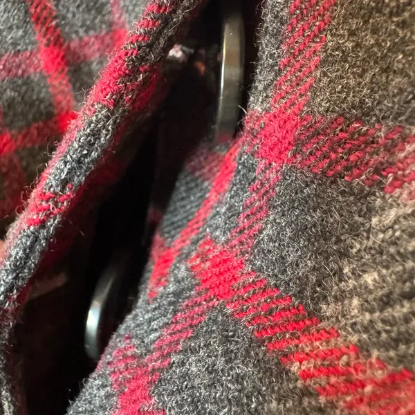 Gap Tartan Plaid Mini Skirt Wool Blend Lined Size 2 - Image 3