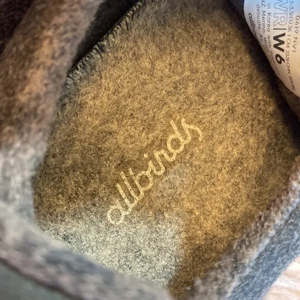 Allbirds X TikTok Wool Runner Sneakers Grey sz 6 - Image 8