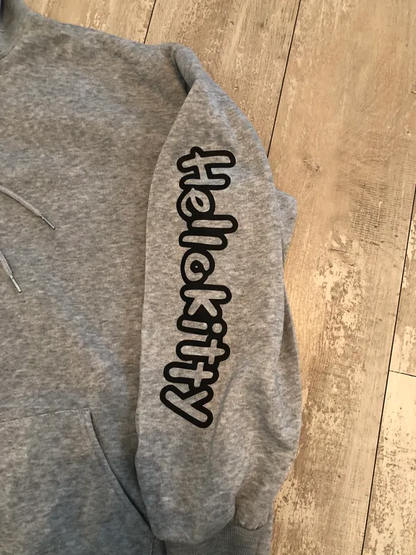 adorable hoodie Gray Size M - Image 3