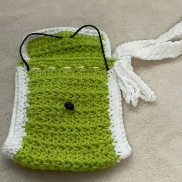 Handmade Bag Green - Image 2