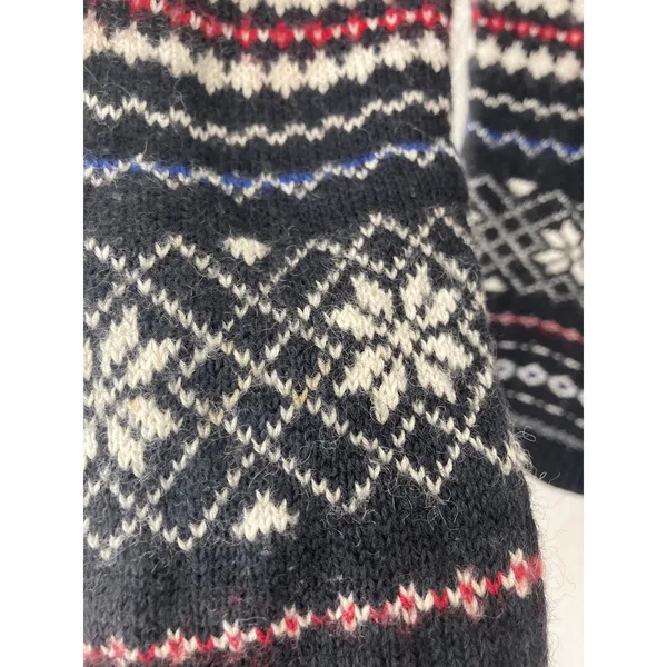 Vintage 90's Esprit Fair Isle Wool Cotton Nordic Indie Grandmacore Sweater Small - Image 9