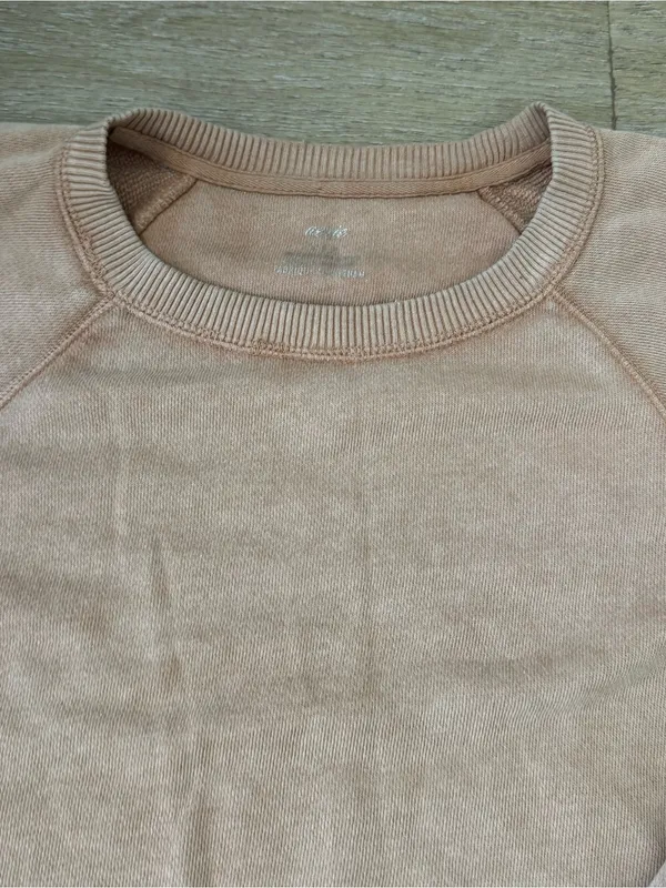 Aerie Crewneck Tan Sweatshirt - Image 3