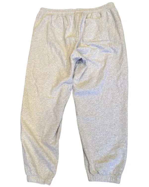 Gap Light Gray Sweatpants Elastic Cuffs Casual Workout Cozy L - Image 3