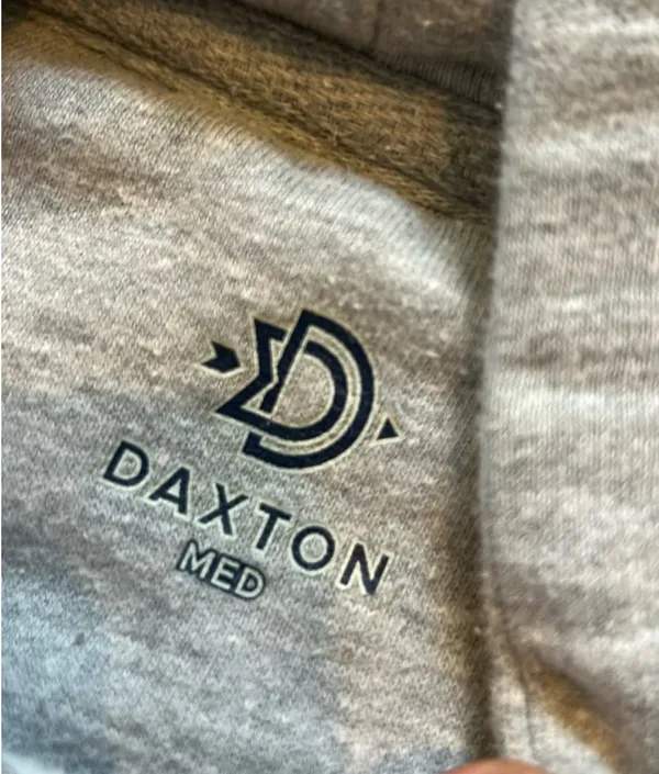 Detroit Gray Hoodie with Kangaroo Pocket M - Image 4
