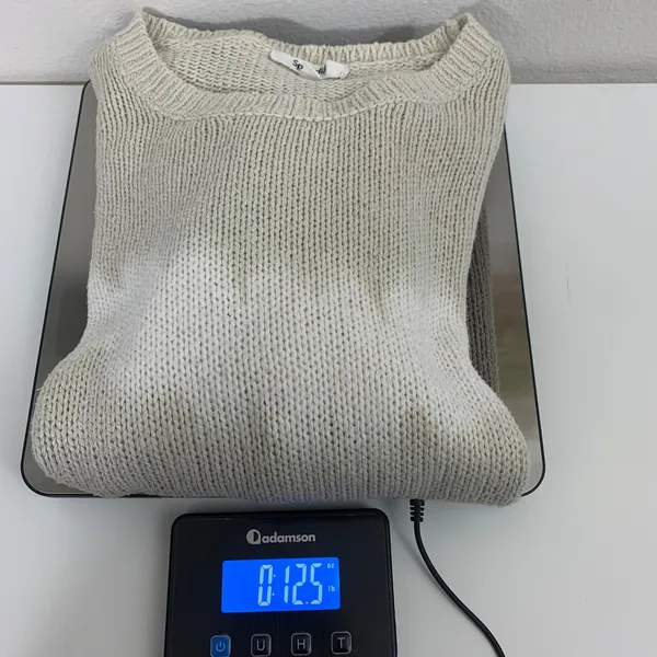Splendid Women's S Ombre‎ Dip-Dye Cotton Shaker Knit Crewneck Sweater Taupe - Image 7