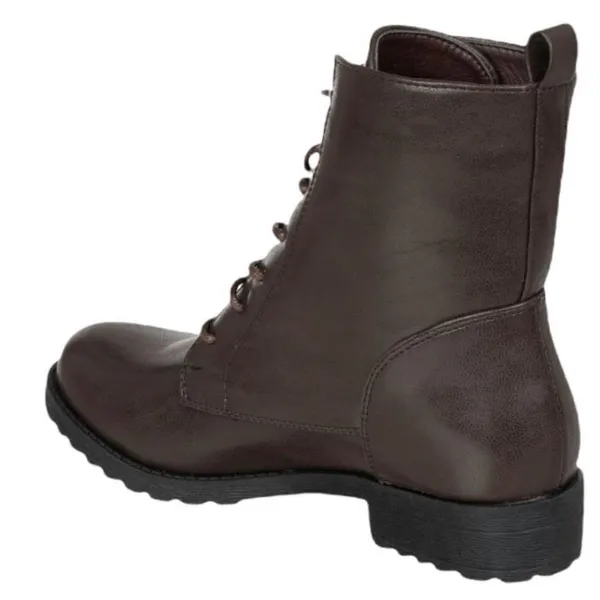 Catherine Malandrino Booney Vegan Leather Lace Up‎ Combat Boots Size 9 New - Image 2