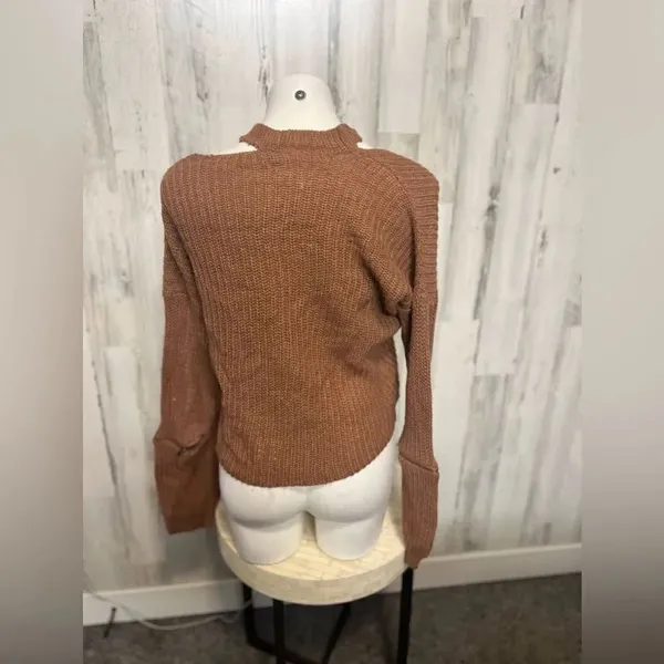 Brown sweater Brown Size L - Image 6
