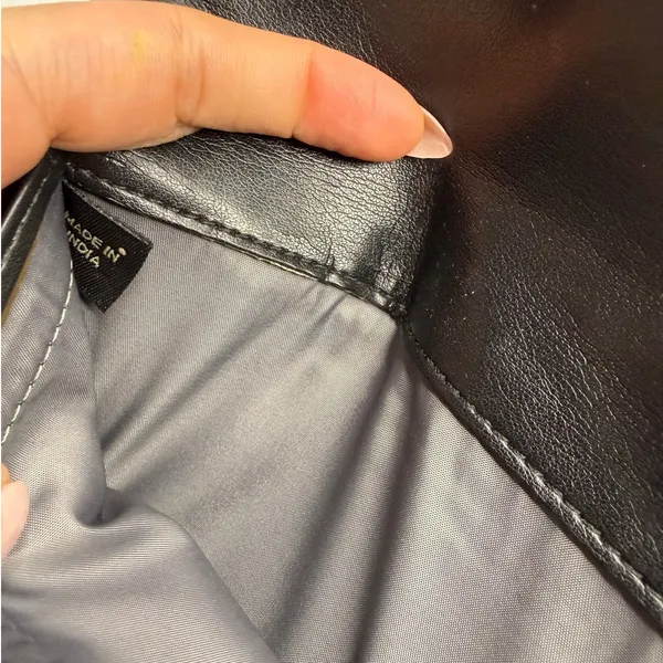 COACH Black Signature Canvas Wallet - Image 6