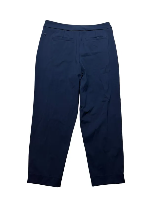 Lululemon size large women's tapered leg mid rise pant 7/8 length luxtreme navy - Image 12