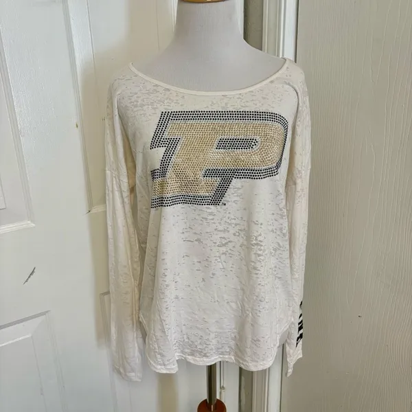Vintage VS Pink Purdue Bling Tee J4 - Image 2