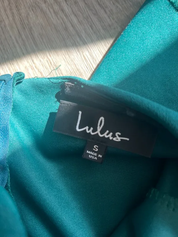 LuLus Power of Love Emerald Green Strapless‎ Jumpsuit size small - Image 13