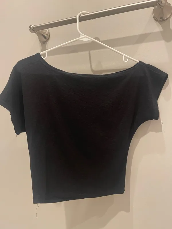 Short sleeve T shirt Black - Image 3