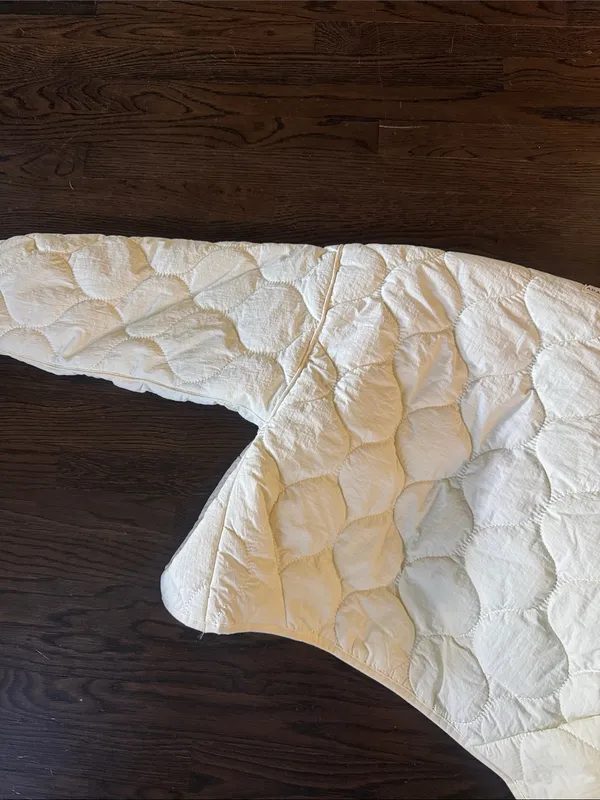 Adanola Cream Quilted Button-Front Puffer Jacket - Image 7