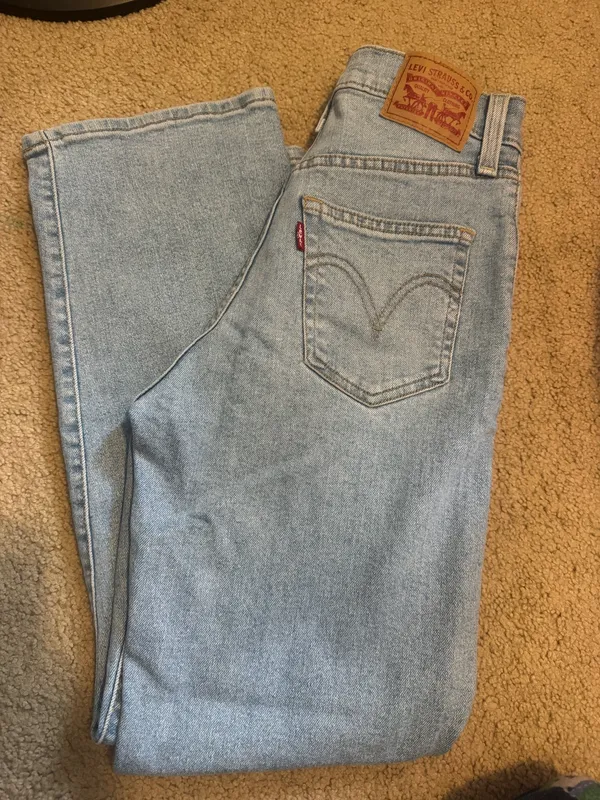 Ribcage Ankle Levi’s Straight Jeans - Image 3