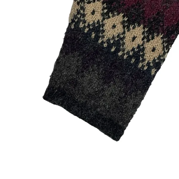Vintage 90s Cardigan Sweater Womens Small Fair Isle‎ Multicolor Dress Barn - Image 3