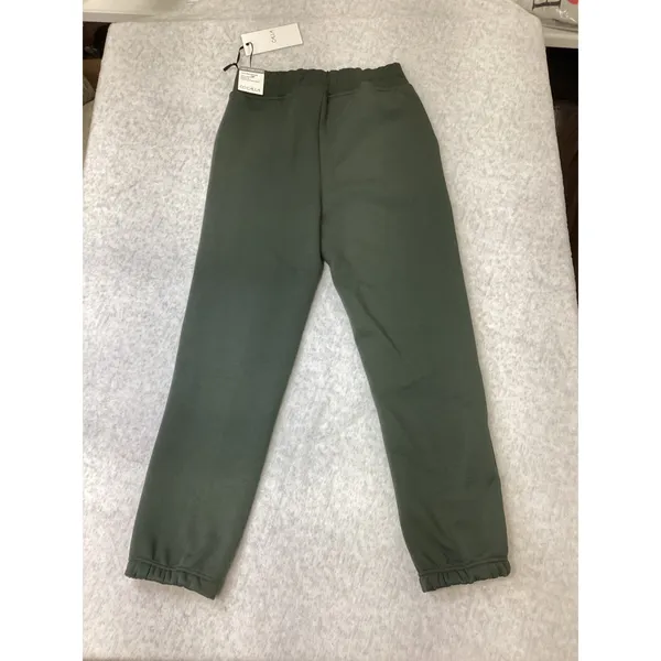 CALIA Soft Scuba Fleece High-Rise Jogger Ivy Green XS WAX115 Relaxed Fit Pant - Image 3