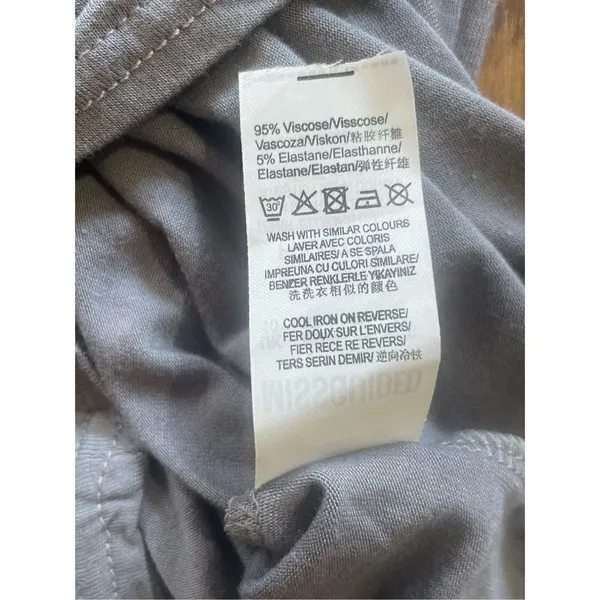 Missguided‎ square neck blue gray maxi dress size 6 NWT - Image 8