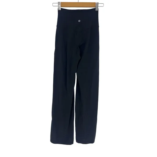 Lululemon Align High-Rise Wide-Leg Pant Black Size 0 Nulu 30 Inseam - Image 7