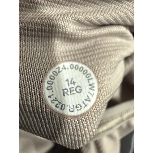 Lululemon Speed Up Low-Rise Lined Shorts 2.5" Light Blue Herringbone Size 14 REG - Image 7