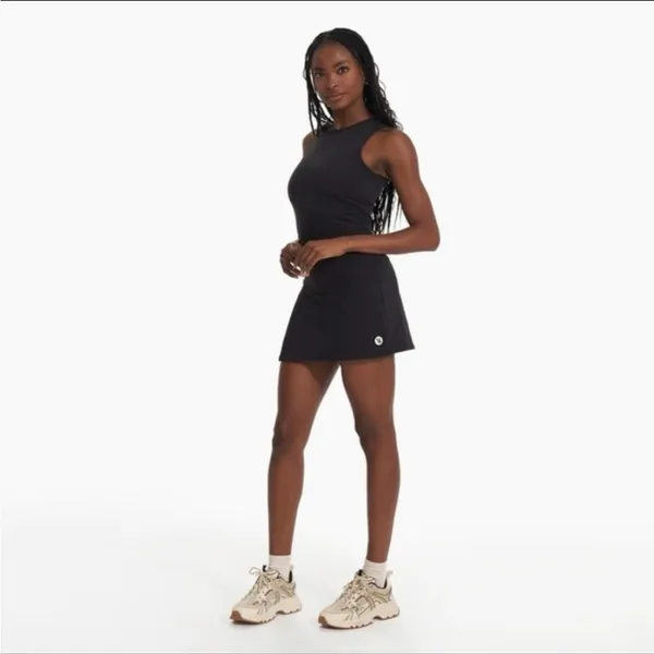 Vuori Topspin Tennis Dress NWOT Black S Sold Out - Image 4