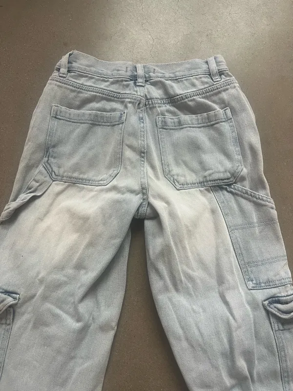 pacsun mid rise baggy cargo jeans - Image 5