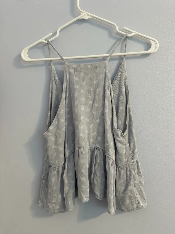 Boutique Top Gray Size M - Image 2