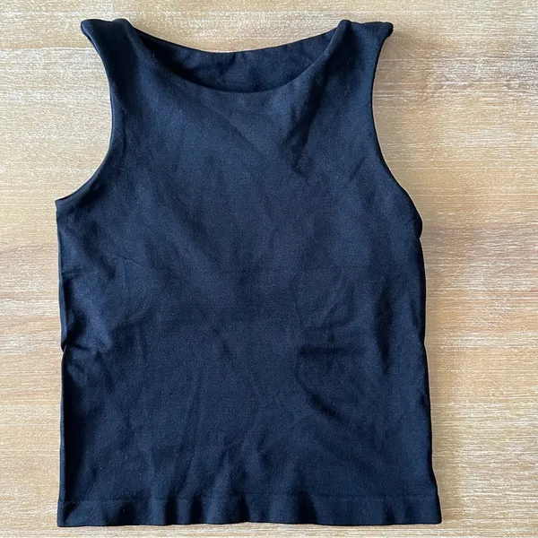 Free People Intimately Black Crop Tank - Image 7