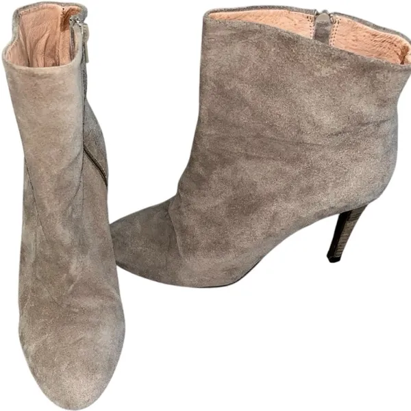 Free People Fairfax Suede High Heel Booties - Image 4