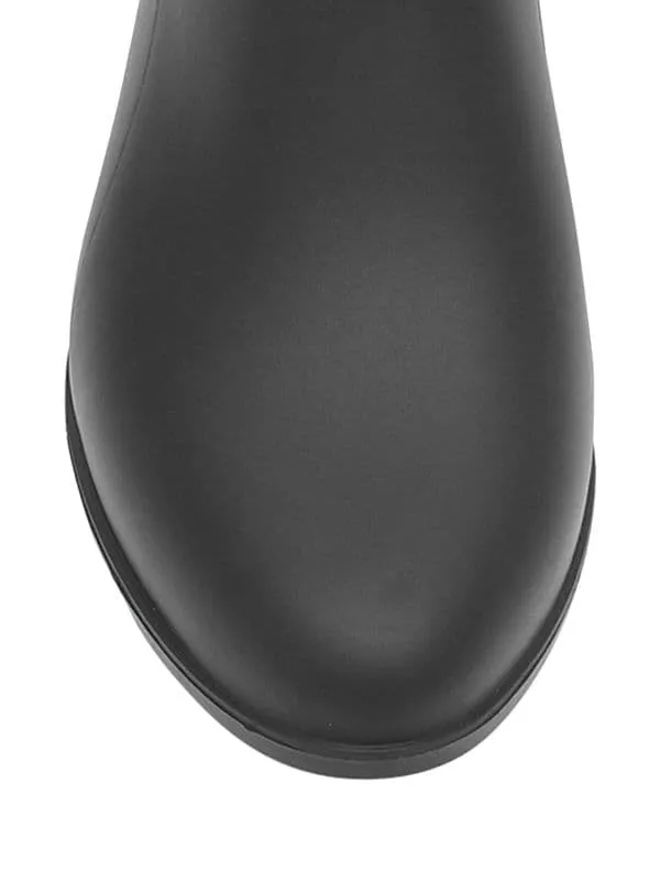 Sam Edelman Tinsley Rubber Chelsea Boots in Black Matte Size 6 - Image 4
