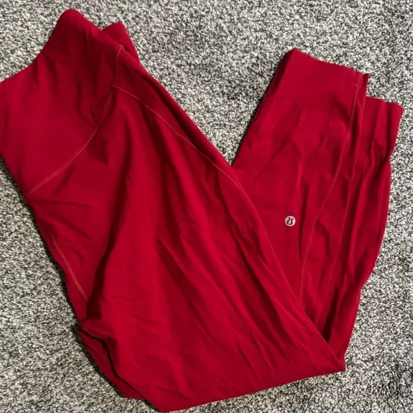 Lululemon Base Pace High-Rise 25” Leggings - Red - 16 - Image 4