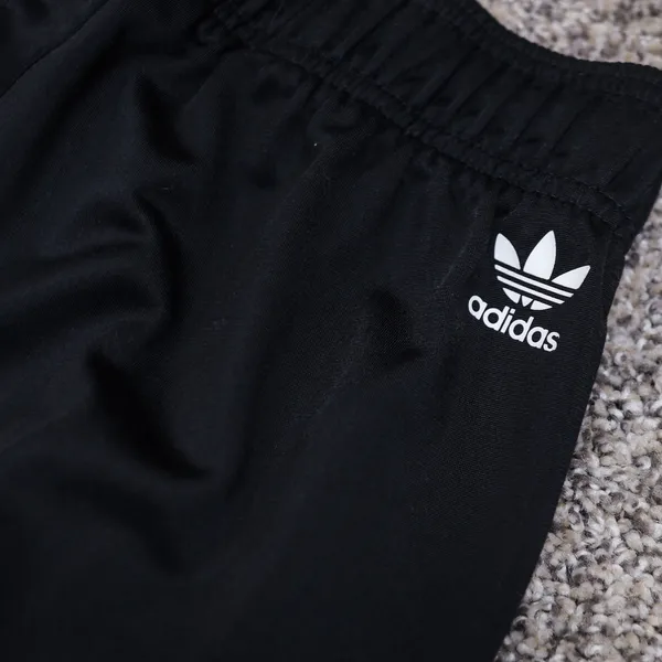 Adidas Kids Black Adicolor‎ Track Pants Shattered Trefoil Tapered Joggers 13-14Y - Image 3