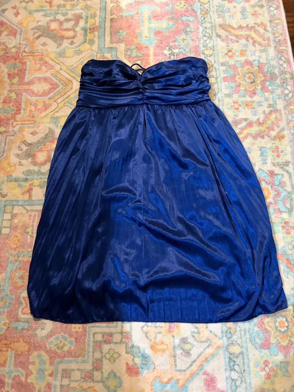 SHEIN Tube Strapless Mini Dress with Scarf - Image 2