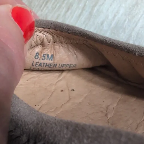 ANTONIO MELANI Brown Leather Prima Ballet Flats - Image 11