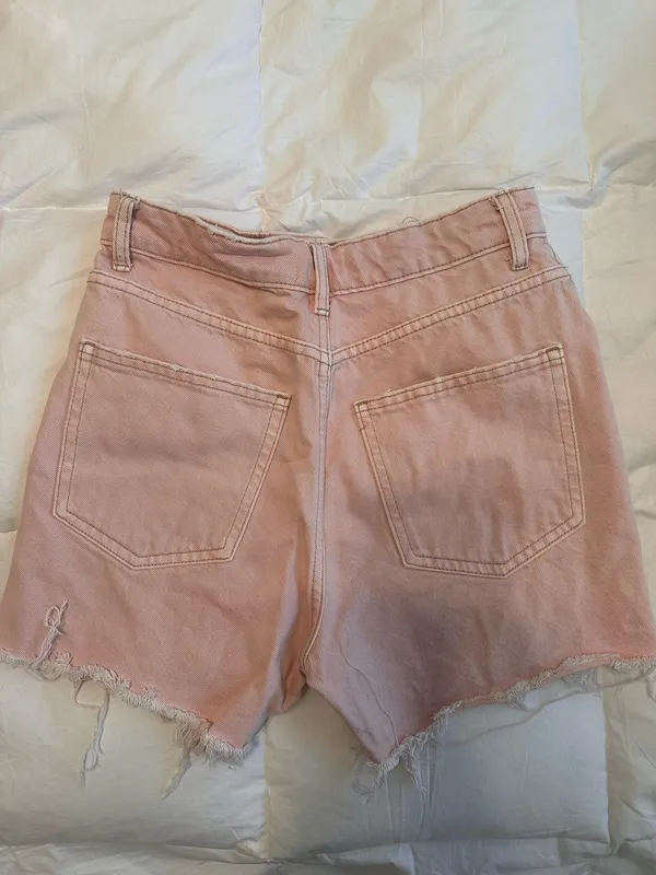 ZARA High-Waisted Shorts Denim - Image 5