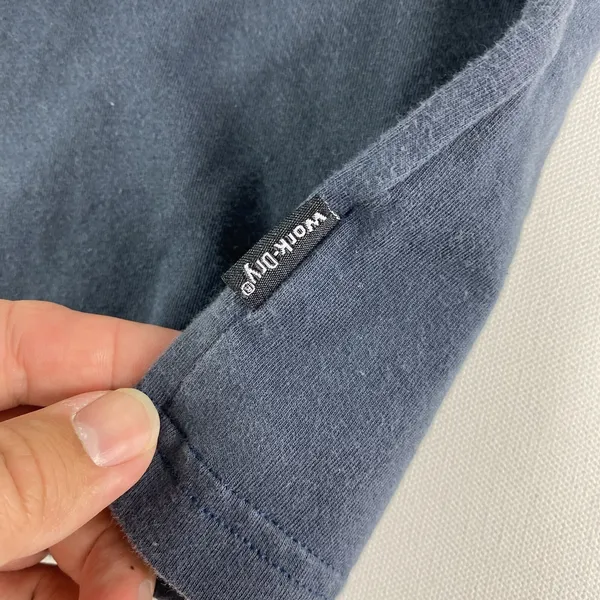 Carhartt For Women T-Shirt Size XS Blue Short Sleeve Stretch WK204 NVY - Image 3
