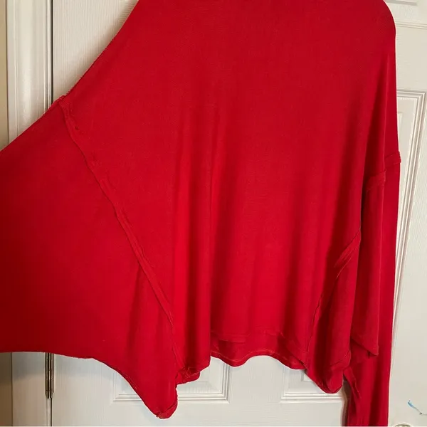 We the Free Alameda Dolman Sleeve Top Sweatshirt Sz Large - Image 11