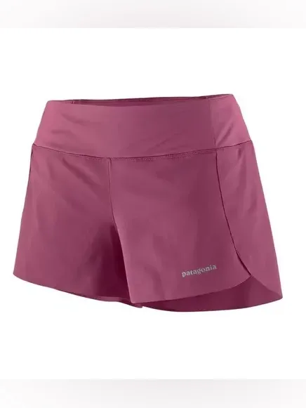 PATAGONIA Women's Dusty Purple High-Rise Strider Pro Shorts Size XXS - Image 8