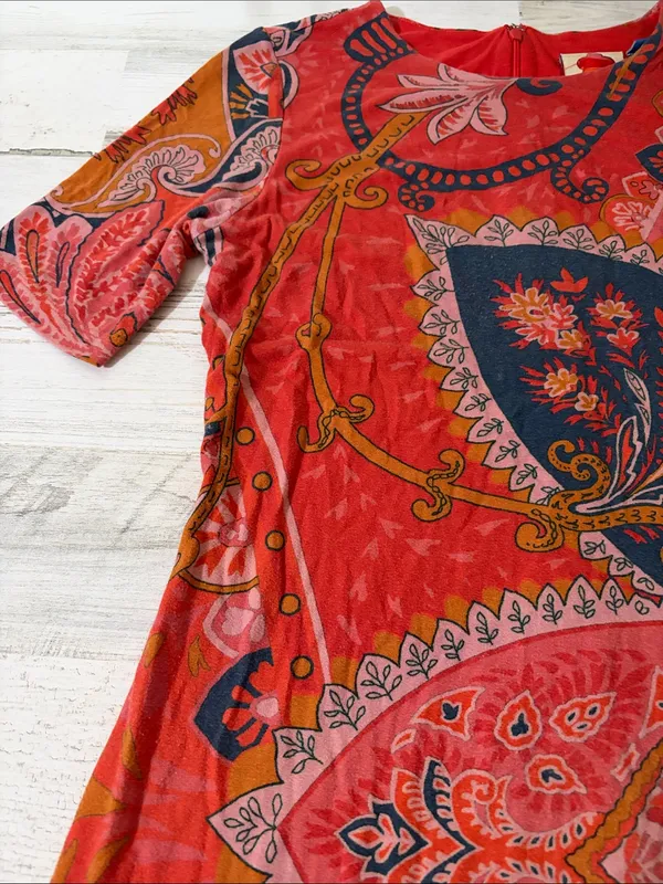 FARM Rio Anthropologist Giannina Paisley Print Midi Dress - Image 5