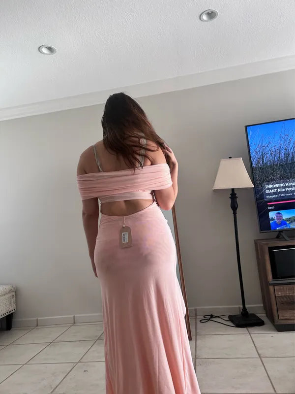 Meshki Audrey Off The Shoulder Dress - Image 8