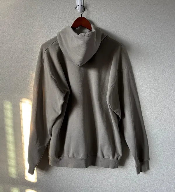 Port and Company Vintage Grey 81 Kobe Hoodie - Image 4