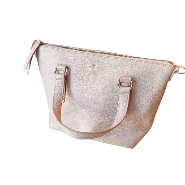 Kate Spade Larchmont Ave Penny Evangeline Satchel Blush Pink No Strap Bag in GUC - Image 9
