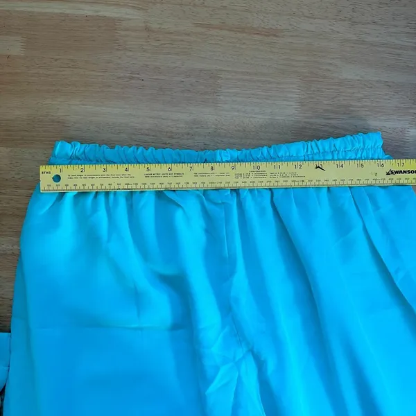 Source Unknown 3 Piece Chiffon Matching Pantsuit Set Size 16W - Image 8