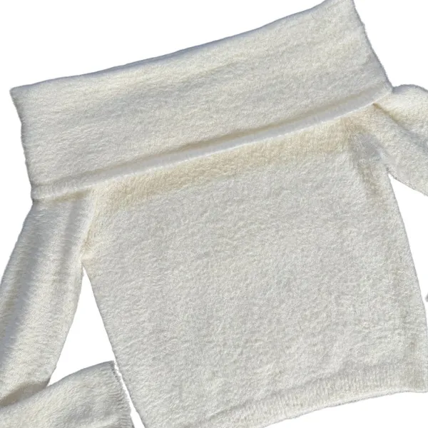 Wild Fable White Off Shoulder Sweater XS - Image 12