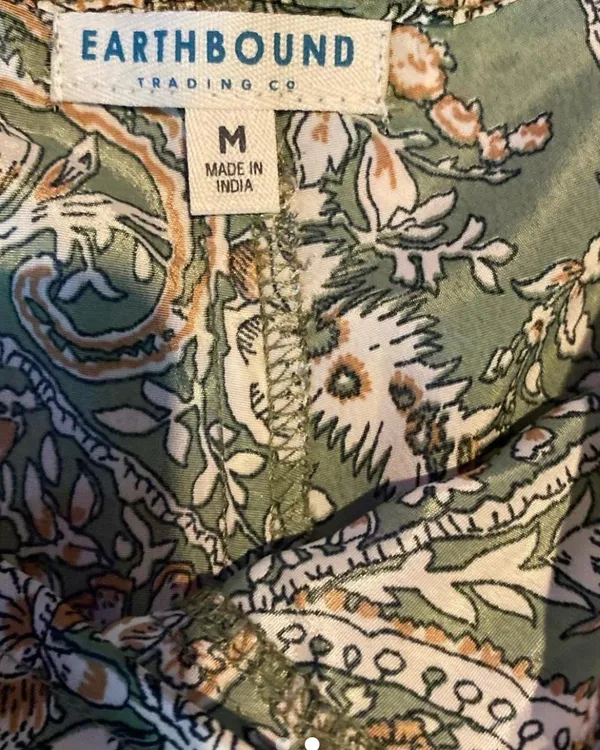 Earthbound print flowy pants  - Image 2