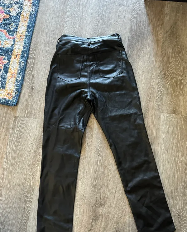 Free People Leather Pants - Image 2