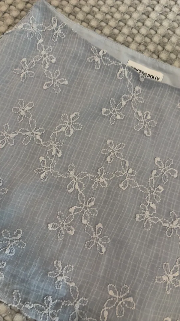 Princess Polly Blue Summer Skirt - Image 3
