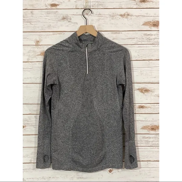 ZYIA Active Women's 1/4 Zip Pullover - Fog Gray - Large - Image 8
