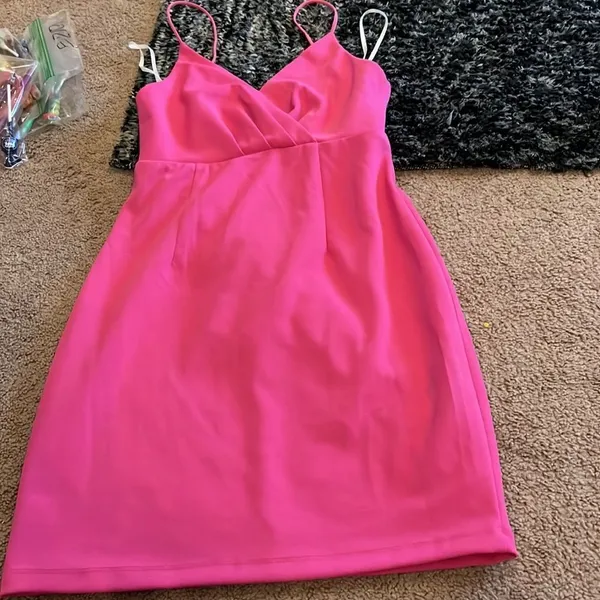 NWT hello‎ molly fuchsia dress 4 - Image 3