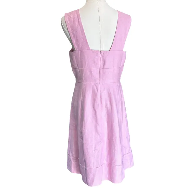 J.Crew Dress Corset Pink Wedding Whimsey Fairy SZ 6 Sleeveless Twill Cotton - Image 7