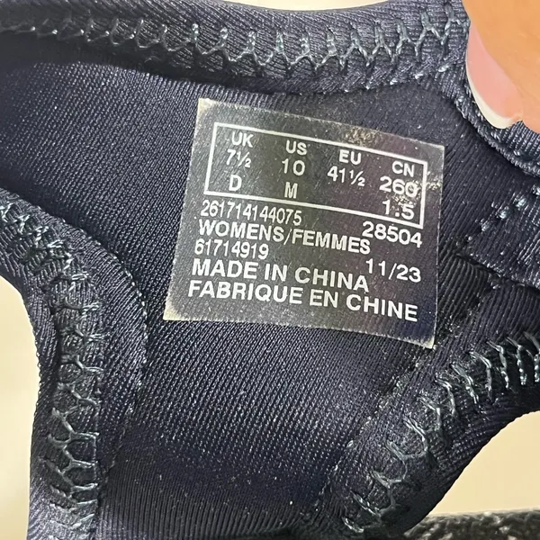Clarks Cloudsteppers Mira Bay Strappy Sandal Cushion‎ Soft 10m Blue Preowned - Image 7